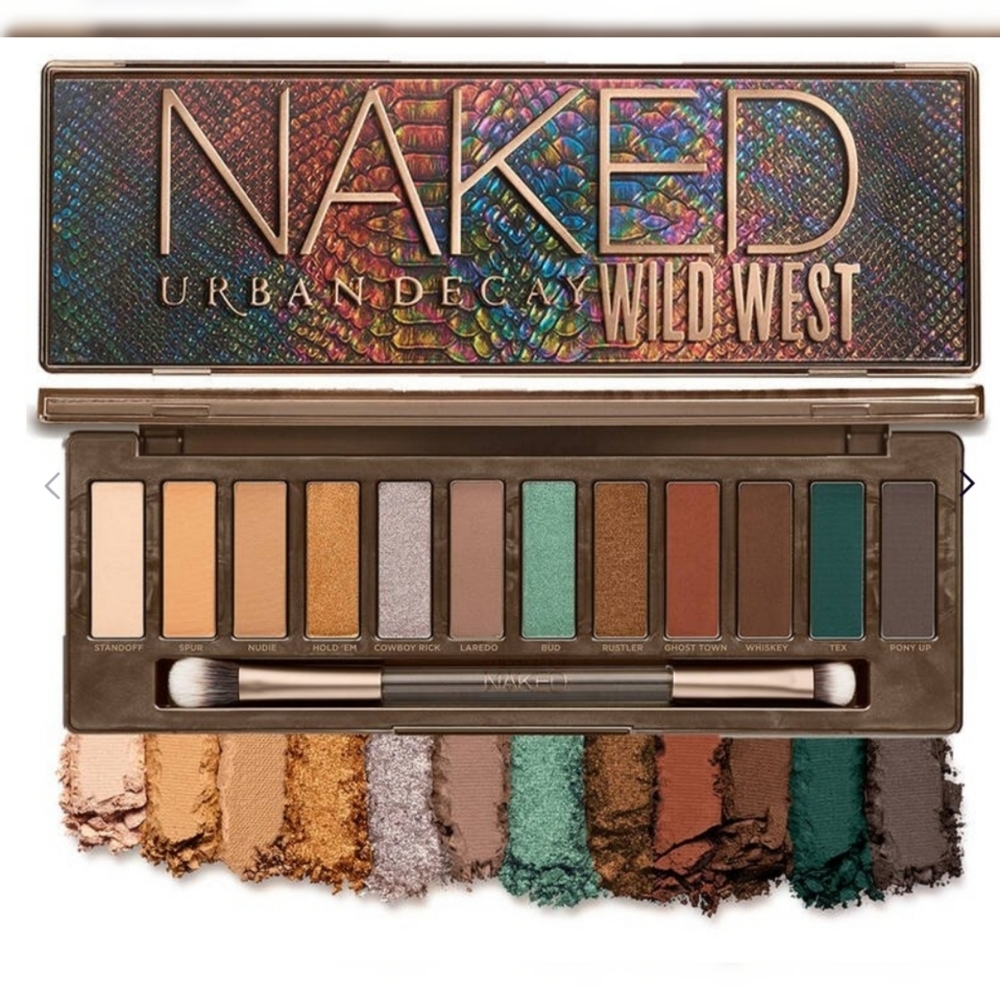 Urabn Decay Naked Wild West metallic matte & shimmer eyeshadow palette